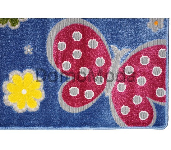 Детский ковер КИНДЕР МИКС 52970 blue Купить в интернет магазине ДомоМода фото 4 Детский ковер КИНДЕР МИКС 52970 blue - высокое качество по лучшей цене в Украине изображение 4.